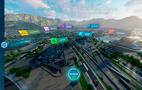 3D virtual experience platform